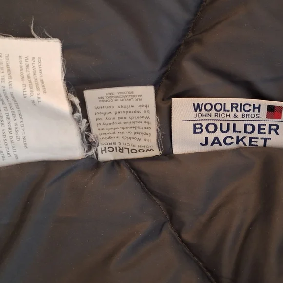 Woolrich Gray Jacket with Fur Accents - Picture 4 of 5